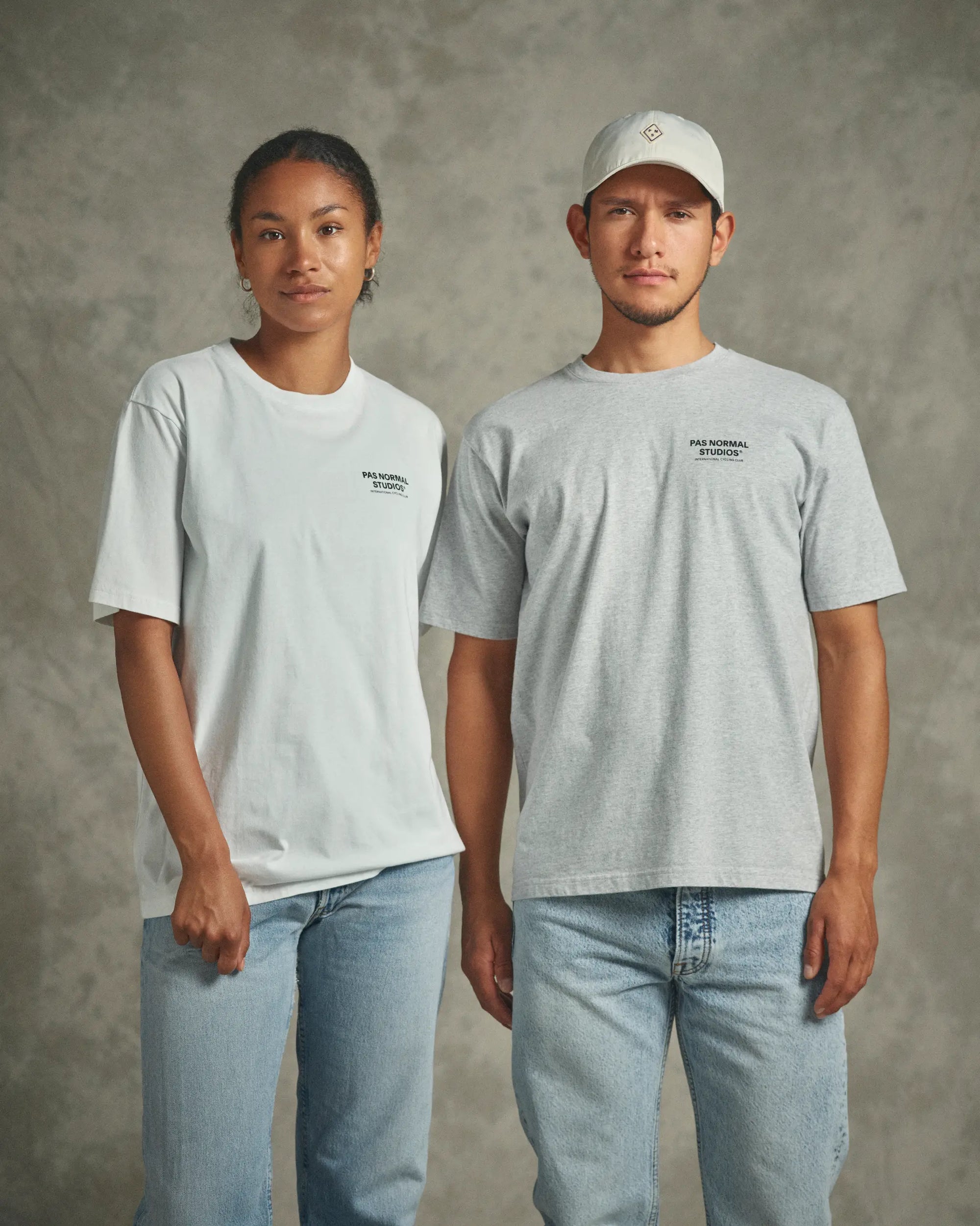 PAS NORMAL STUDIOS Off-Race PNS T-Shirt Grey