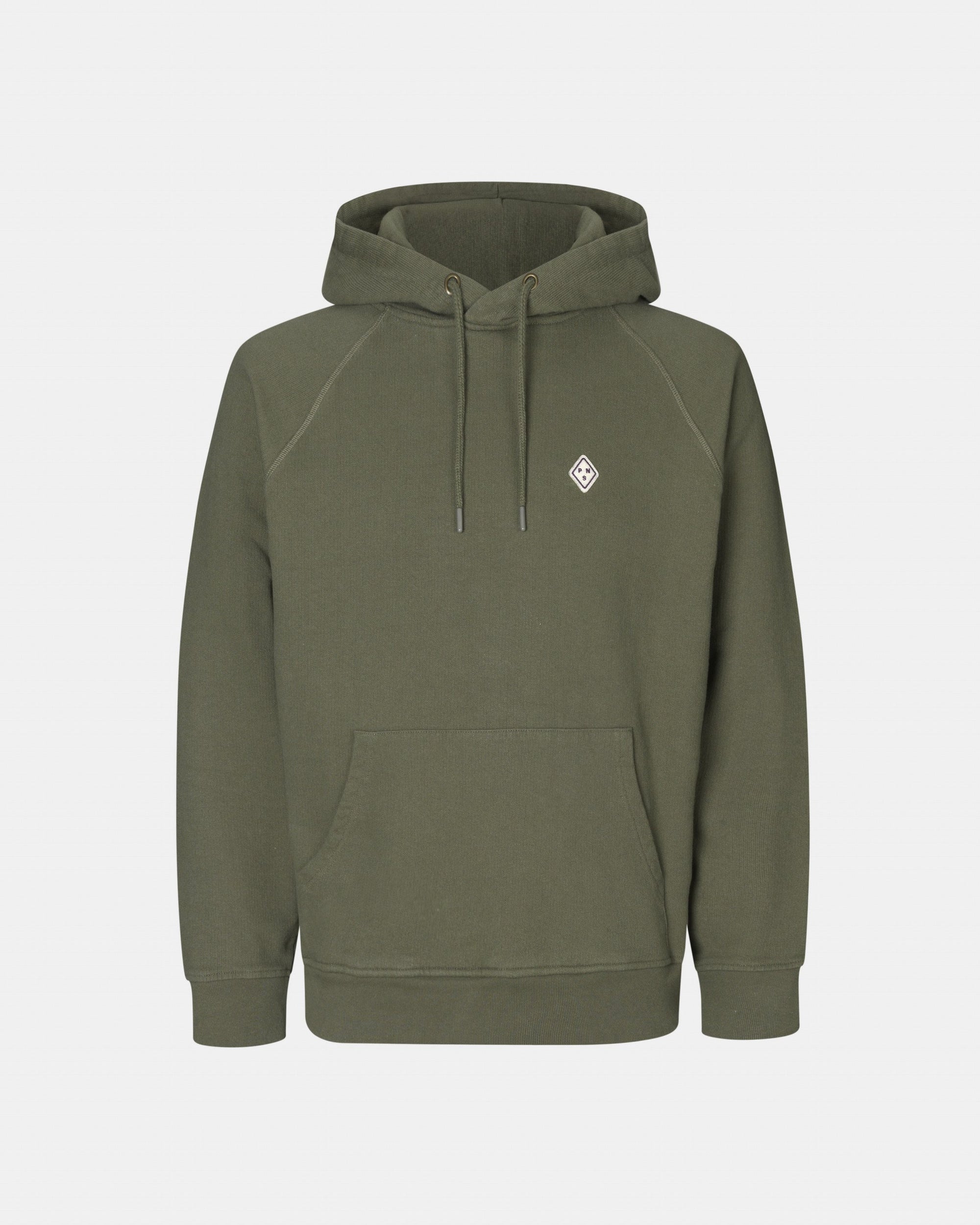 PAS NORMAL STUDIOS Off-Race Patch Hoodie - Dusty Olive
