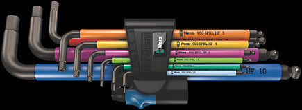 WERA 950/9 Hex-Plus Multicolour L-Key Set