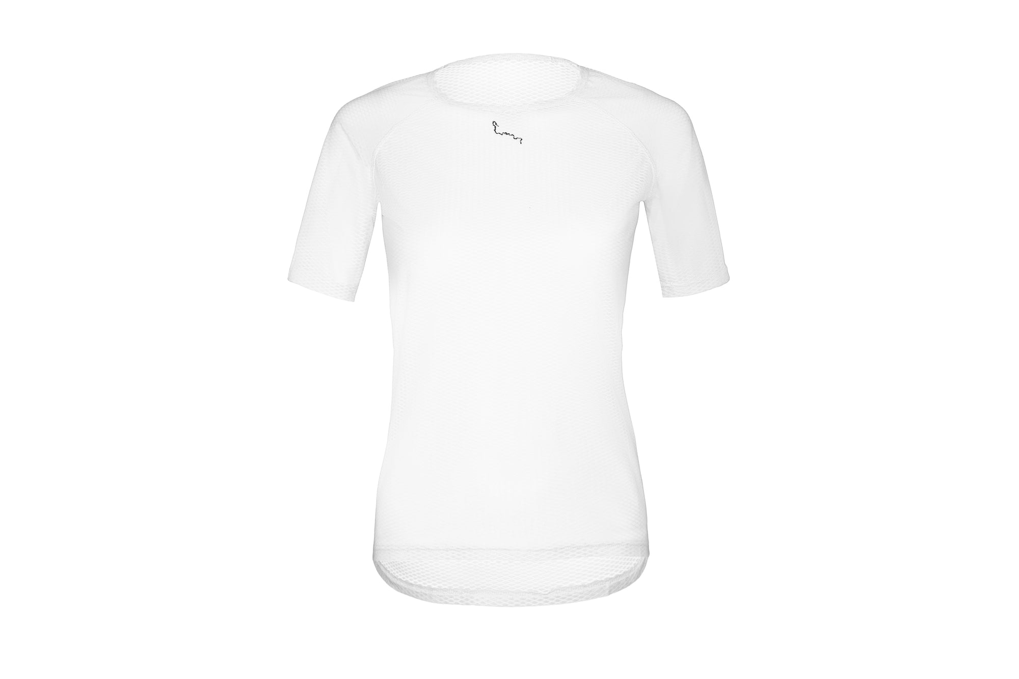 ALBION Womens All Road Short Sleeve Mesh Base Layer - White