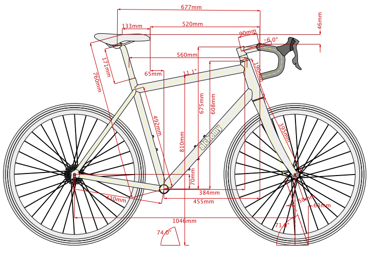 ALCHEMY E-Ronin Gravel Bike - Blue Maple Leaf