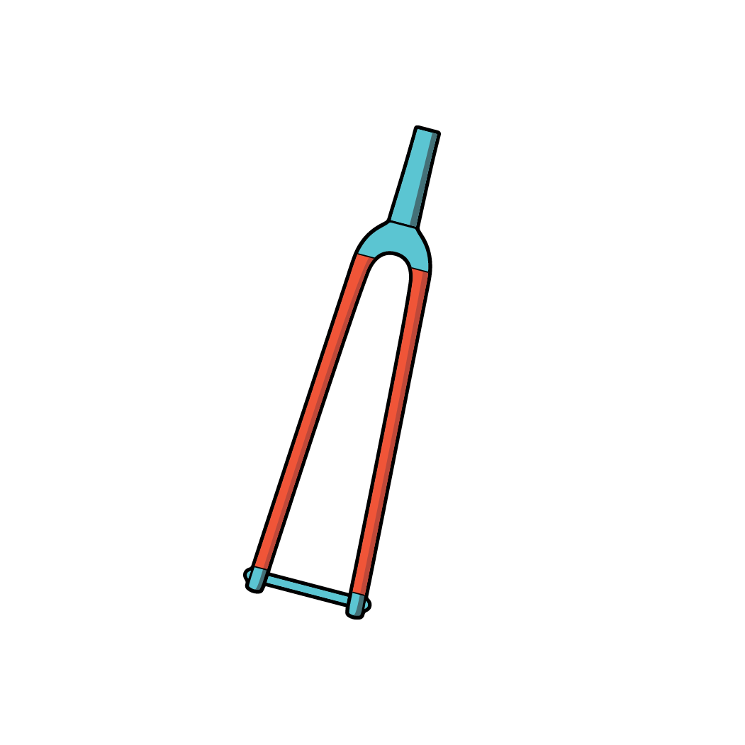 RIDEWRAP Covered Protection Fork Road/Gravel