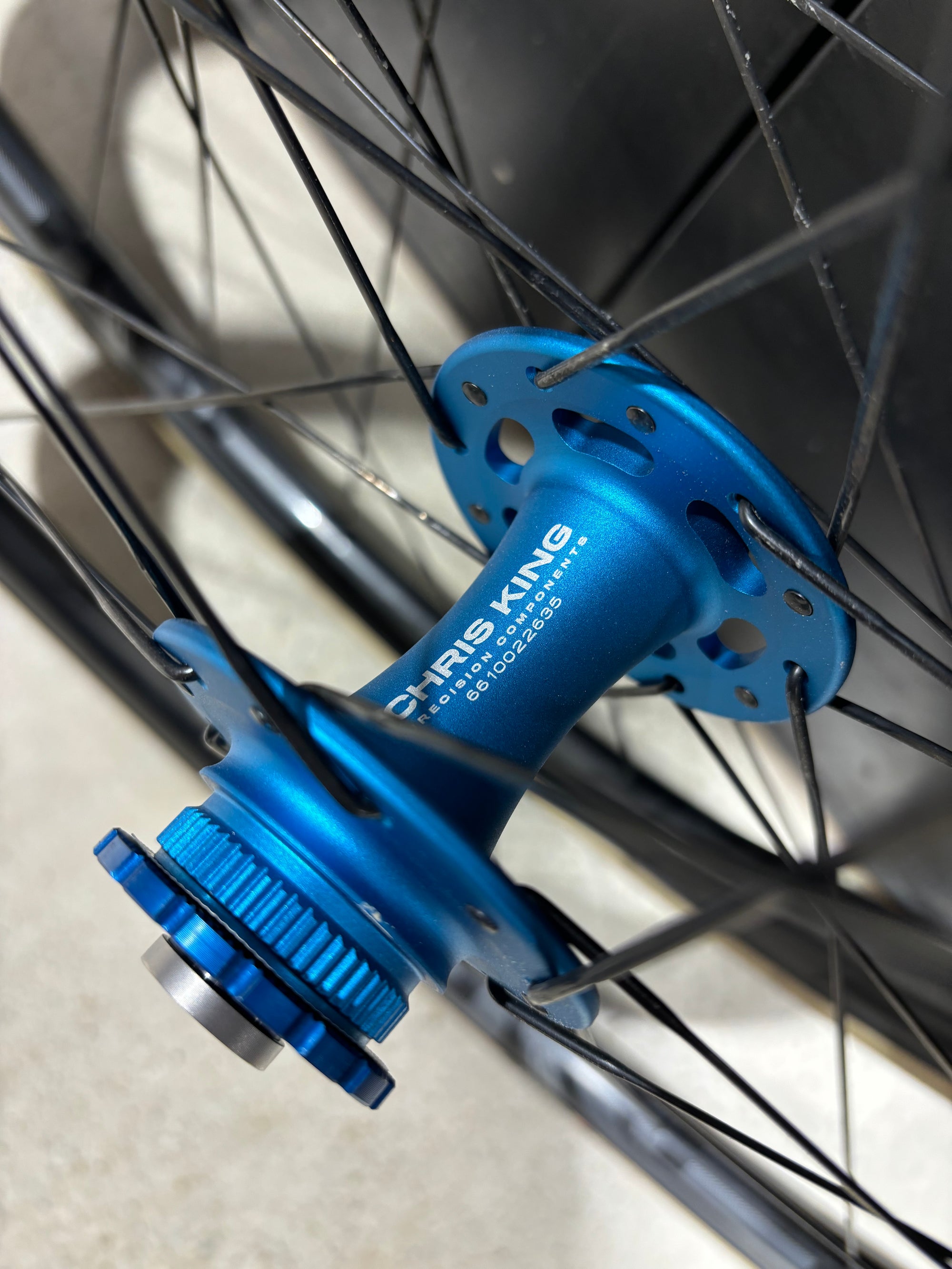 ENVE G23 Tubeless Disc Wheelset -DEMO- Chris King Matte Turquoise Hubs