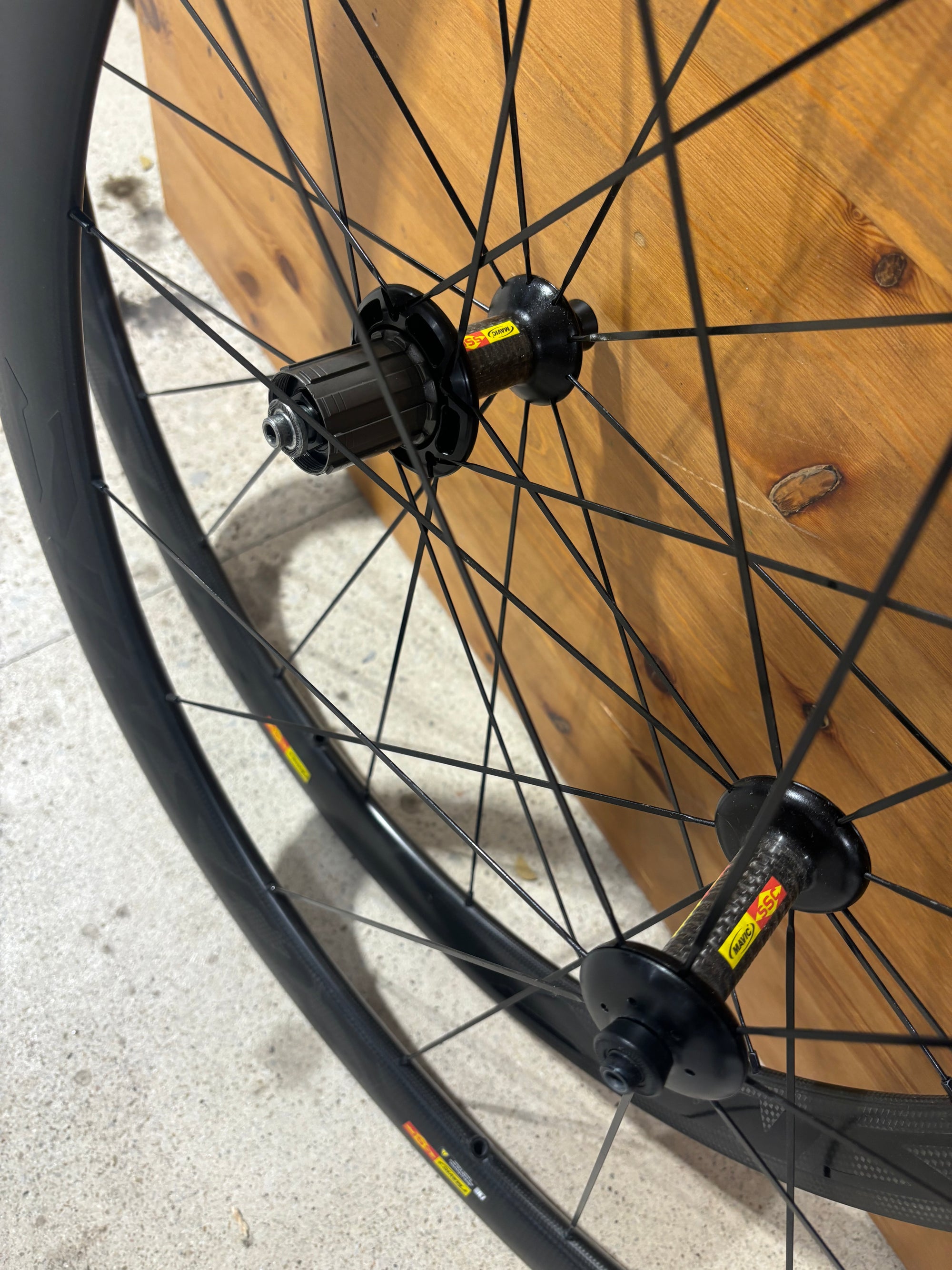 Mavic Pro Carbon SL T Tubular Rim Brake Wheels - DEMO