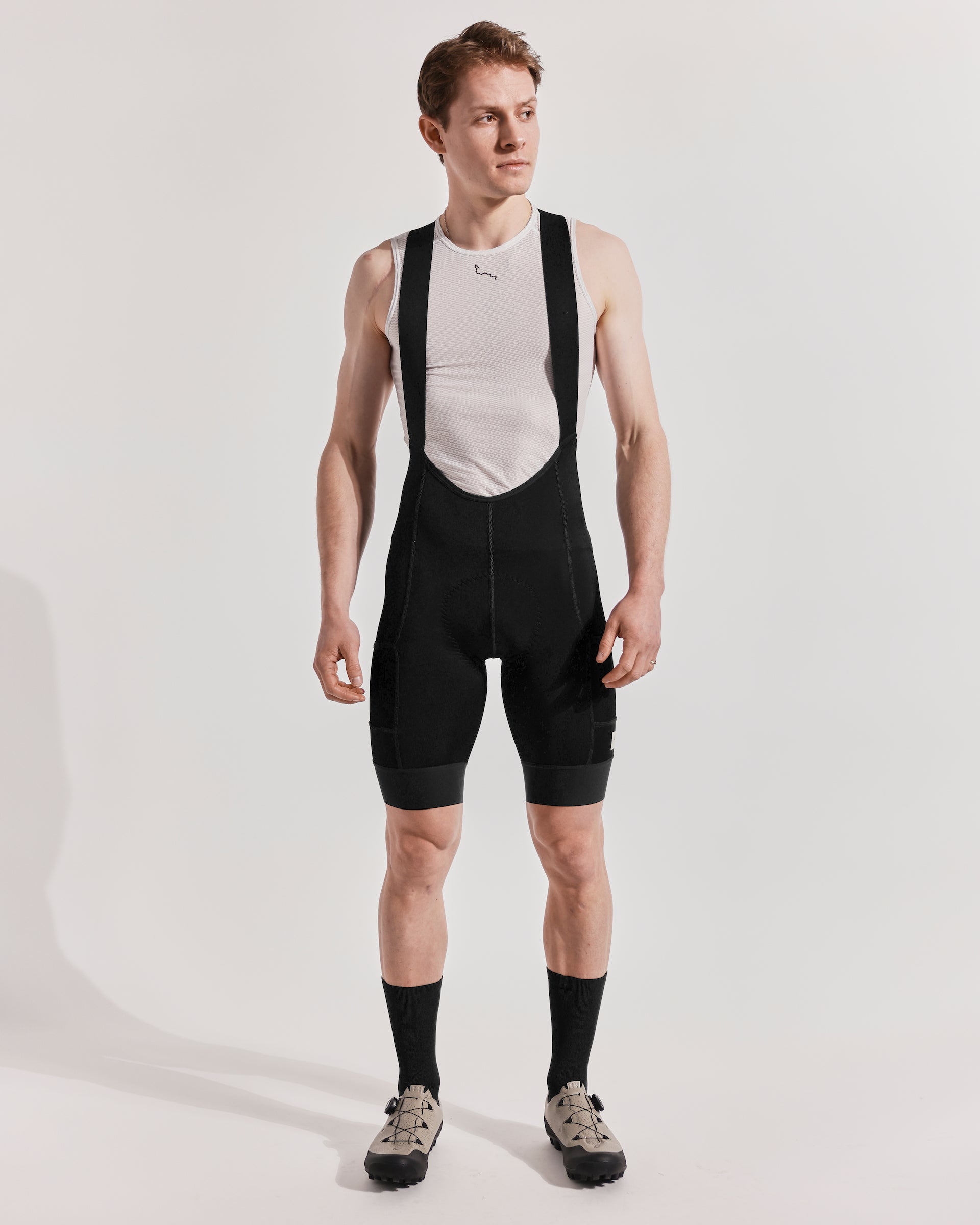 ALBION Men&#39;s ABR1 Pocket Bib Shorts - Black