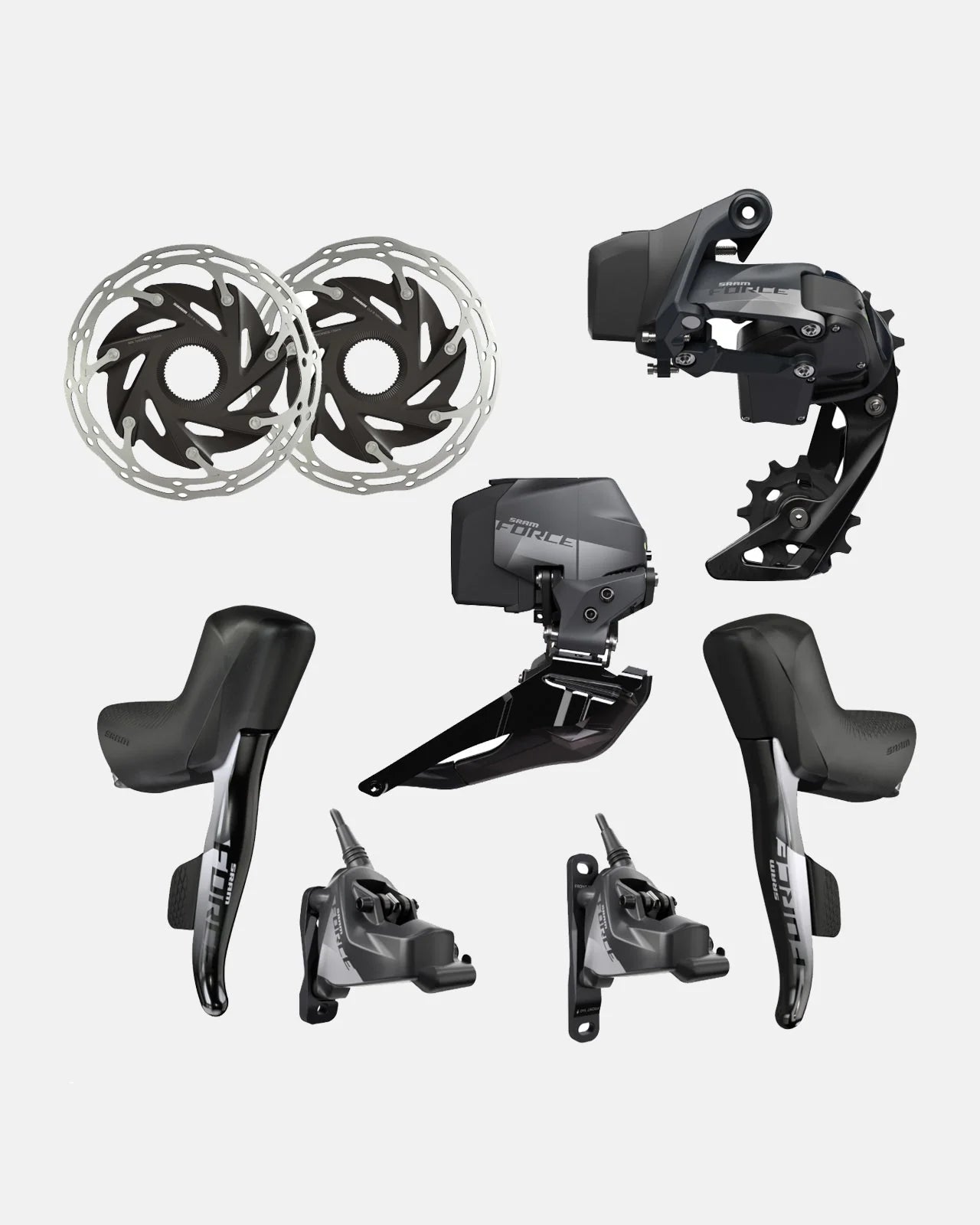SRAM Force eTap AXS HRD 2x Build Kit – Blacksmith Cycle