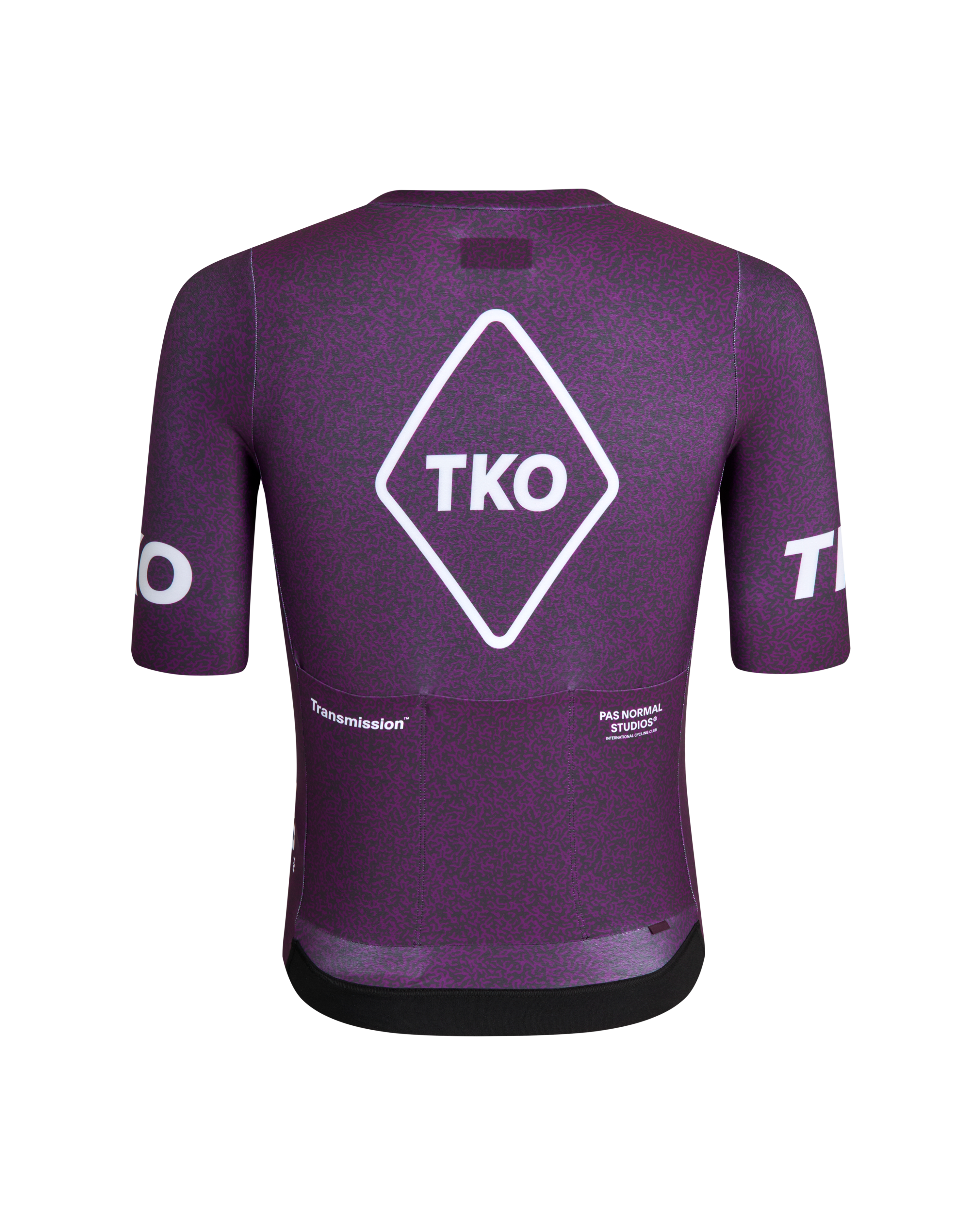 PAS NORMAL STUDIOS T.K.O. Short Sleeve Jersey - Dark Purple