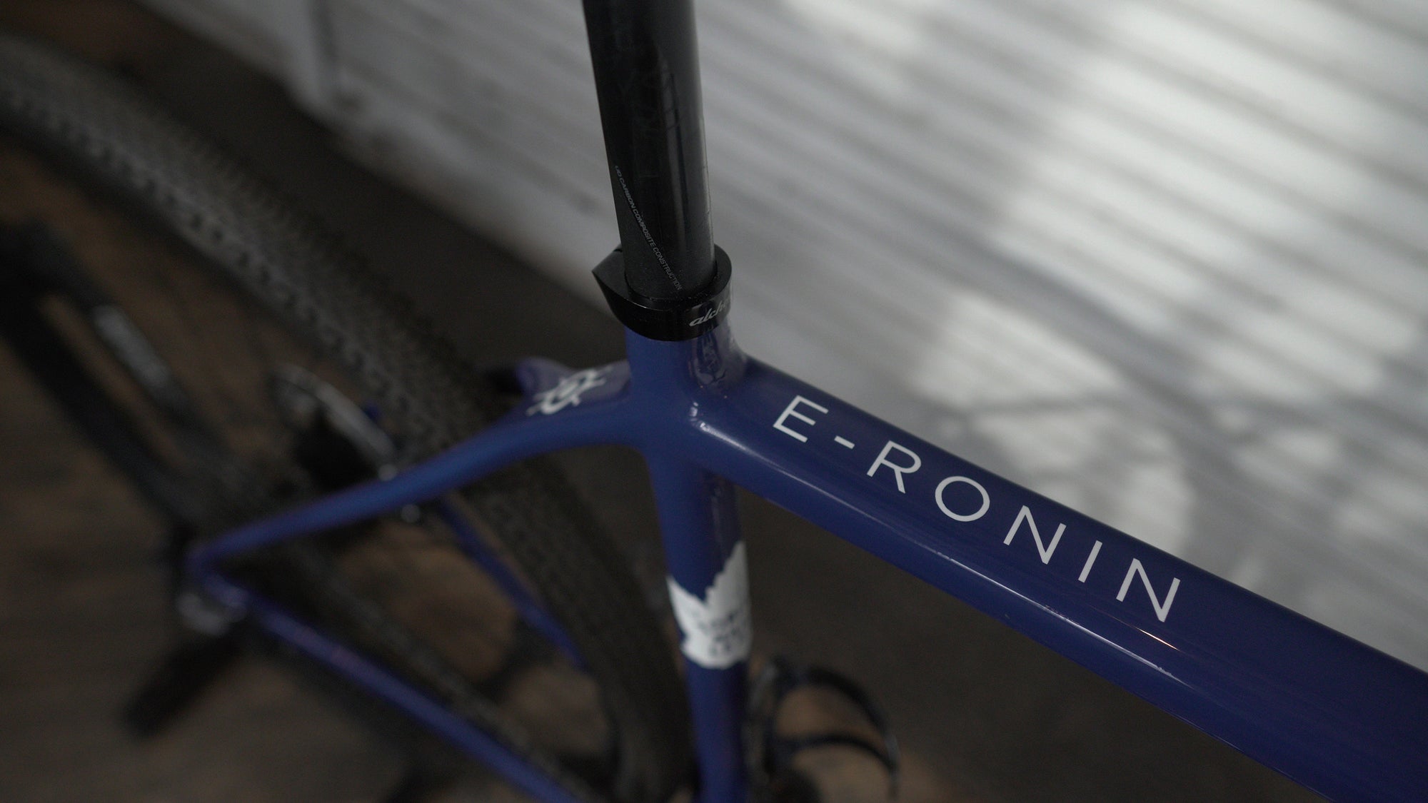 ALCHEMY E-Ronin Gravel Bike - Blue Maple Leaf