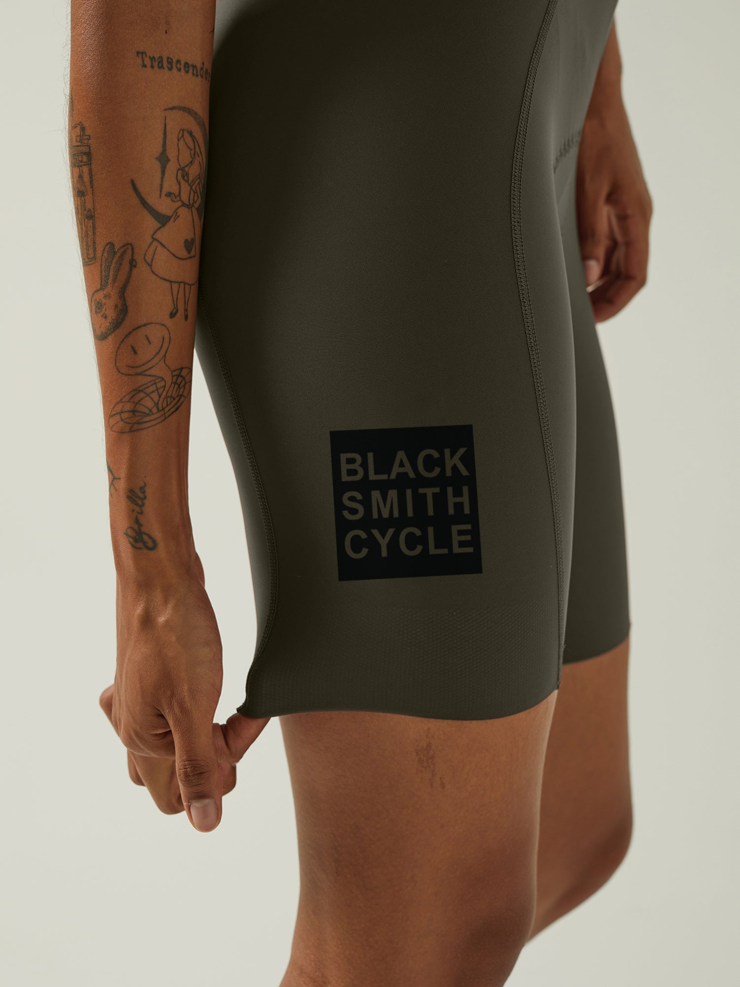 B.Harms x Givelo Women&#39;s Lacefly Bib Shorts - Olive Green