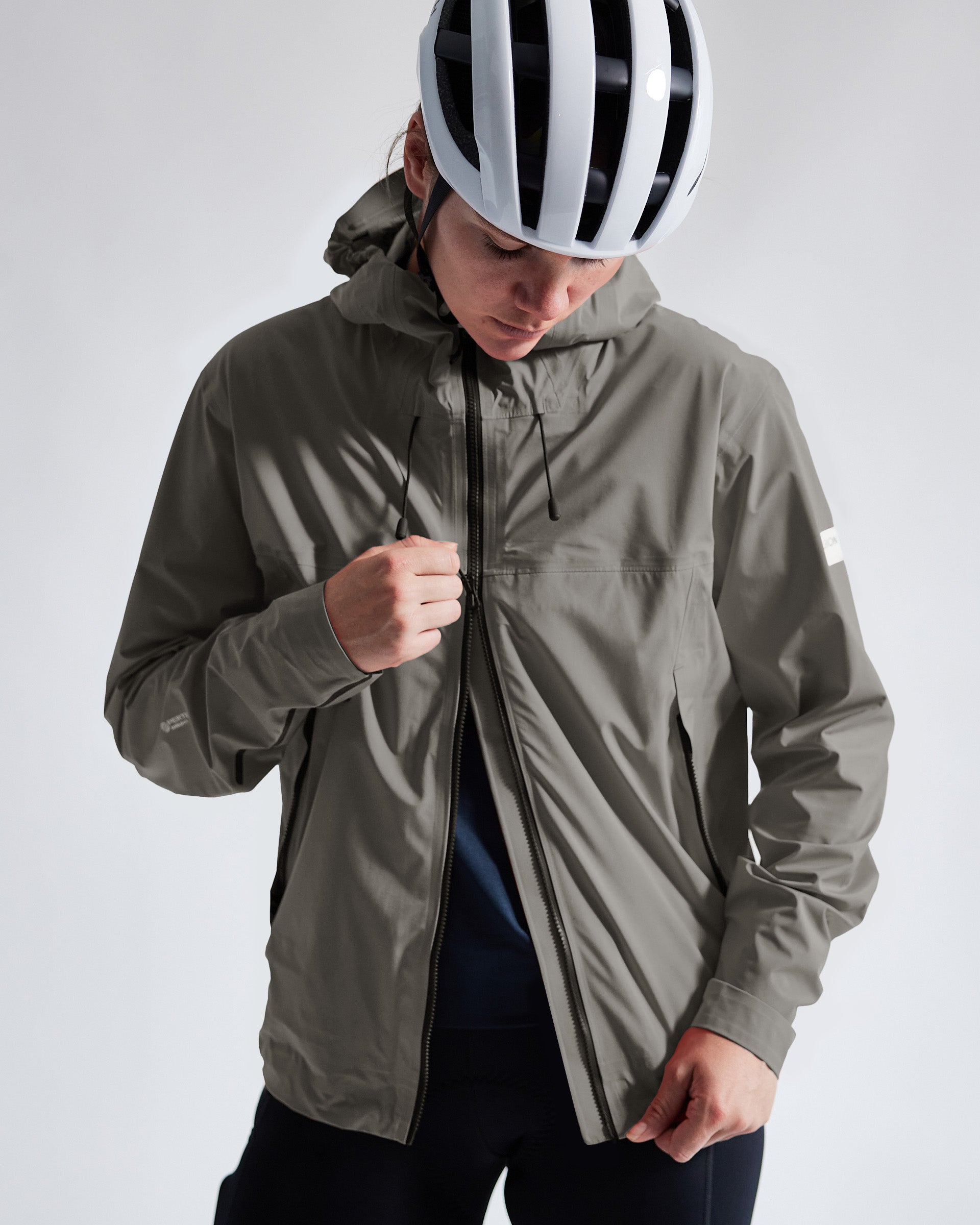 ALBION Unisex Zoa Rain Shell - Lichen