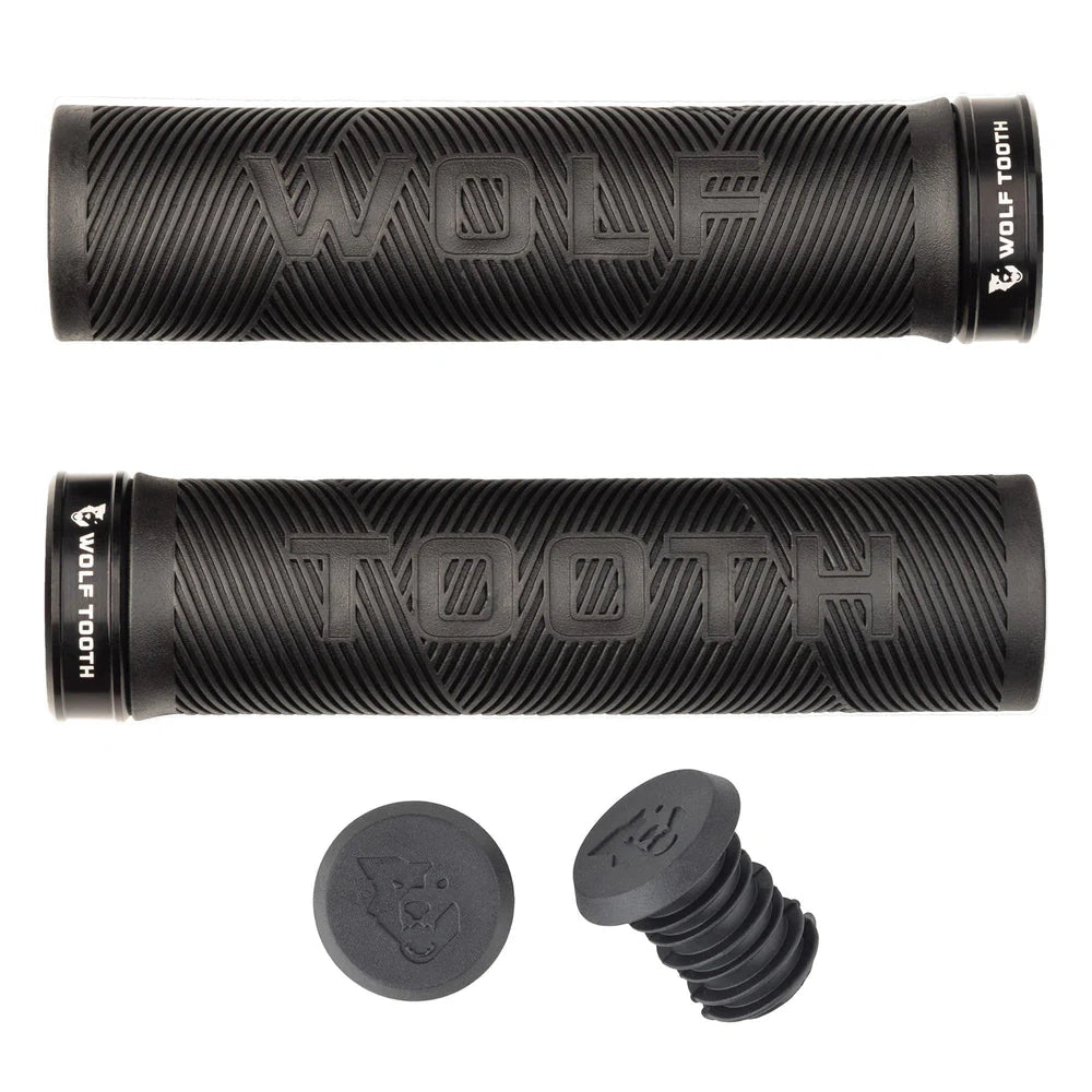 WOLF TOOTH Echo Lock-On Grips - Black
