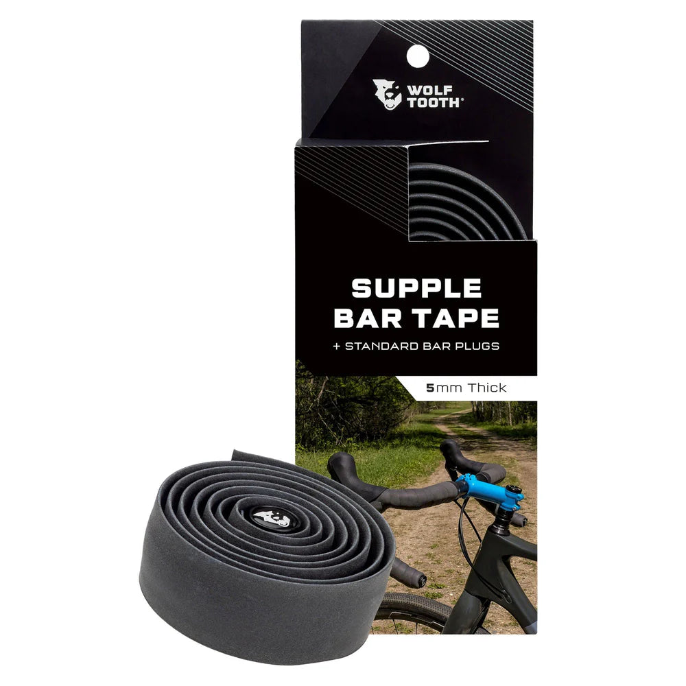 WOLF TOOTH Supple Bar Tape - Black