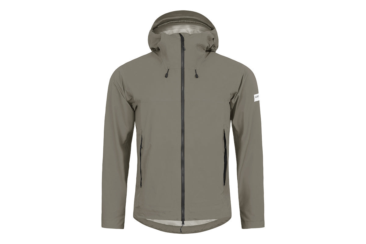 ALBION Unisex Zoa Rain Shell - Lichen