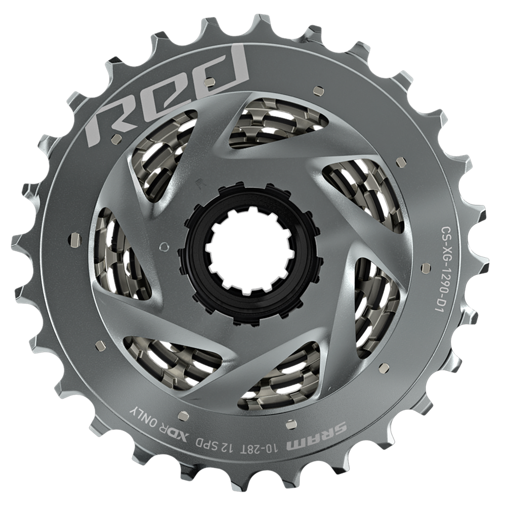 SRAM RED XG-1290 E1 Cassette - Silver