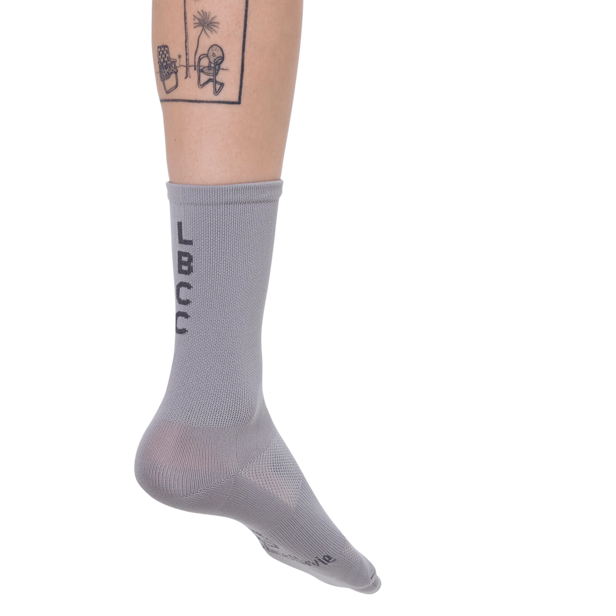 LE BRAQUET Long Cycling Socks | ASH