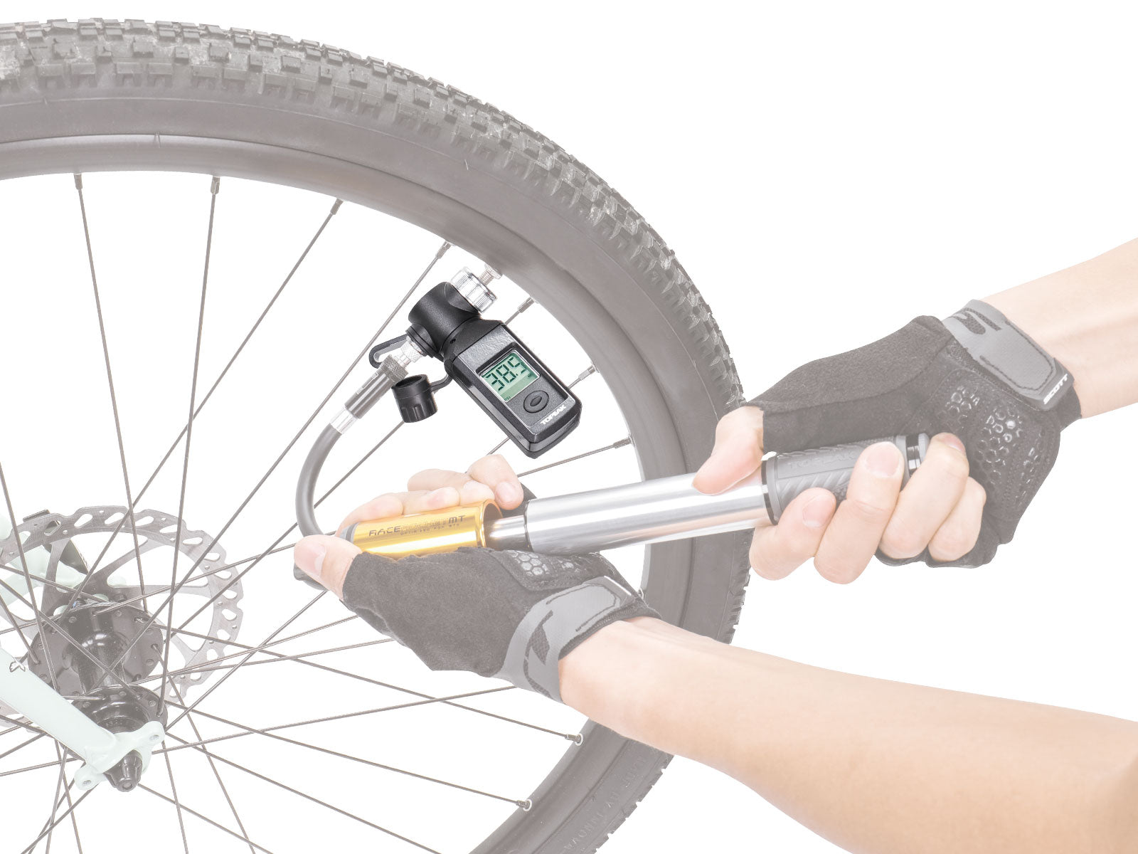 TOPEAK Shuttle Gauge Digital