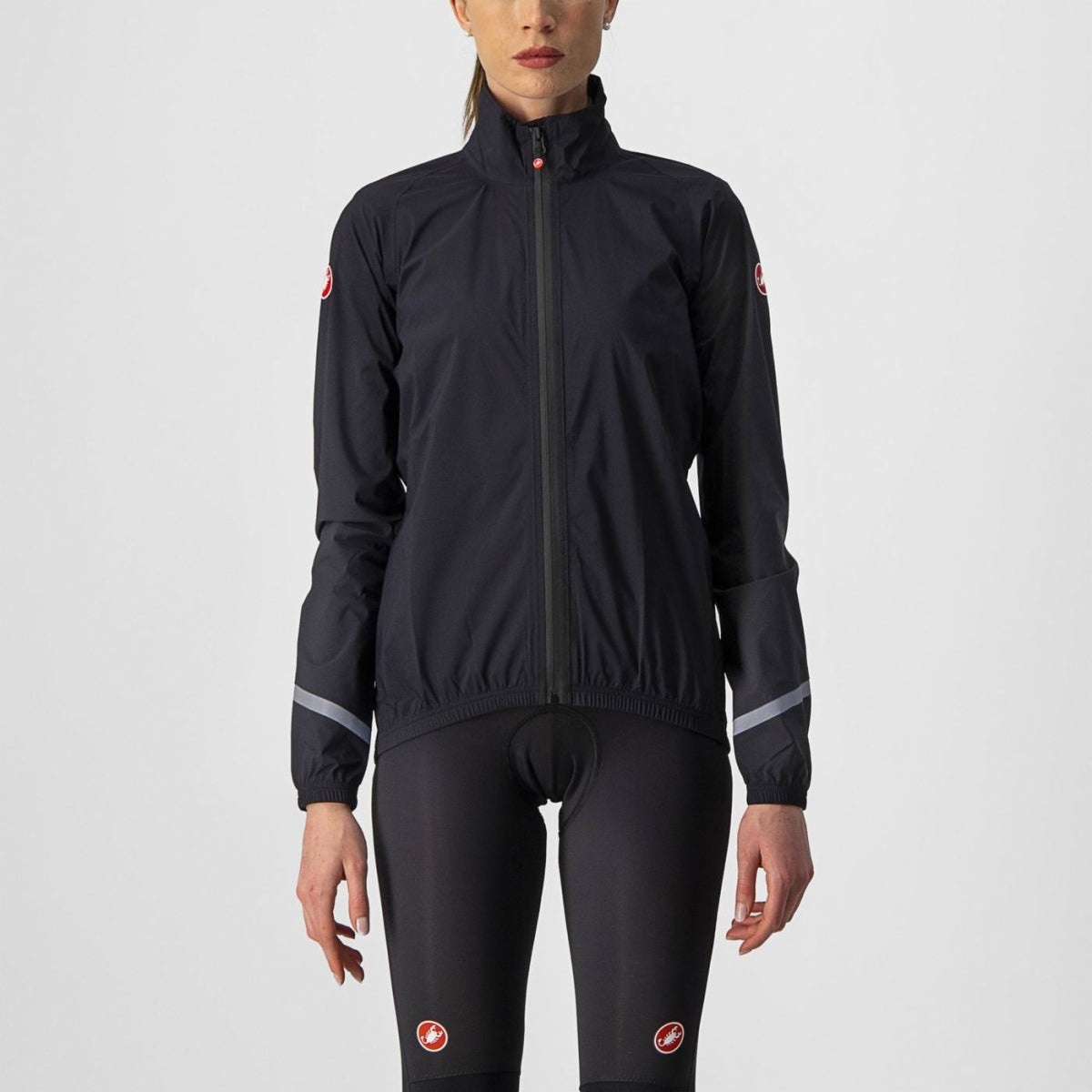 CASTELLI Women&#39;s Emergency 2 Rain Jacket - Black