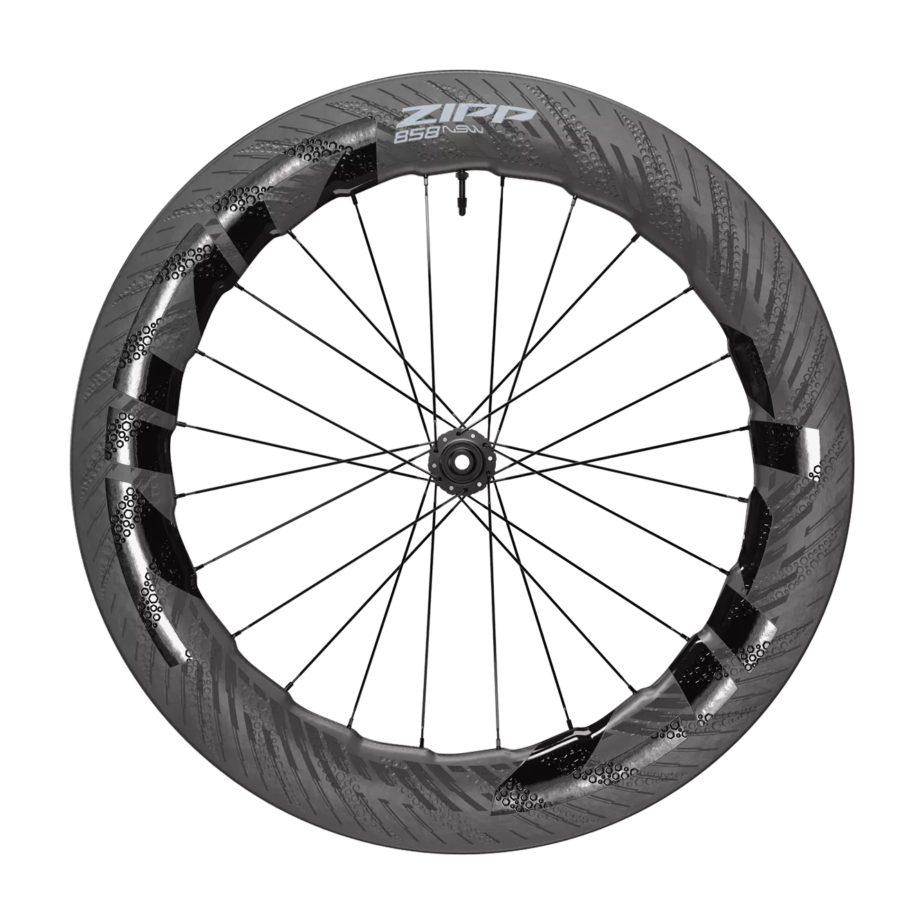 ZIPP 858 NSW Tubeless Disc-Brake Wheelset