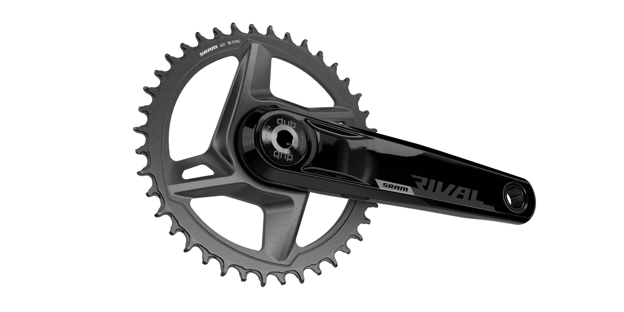 SRAM Rival AXS D1 Wide 1x Dub Crankset