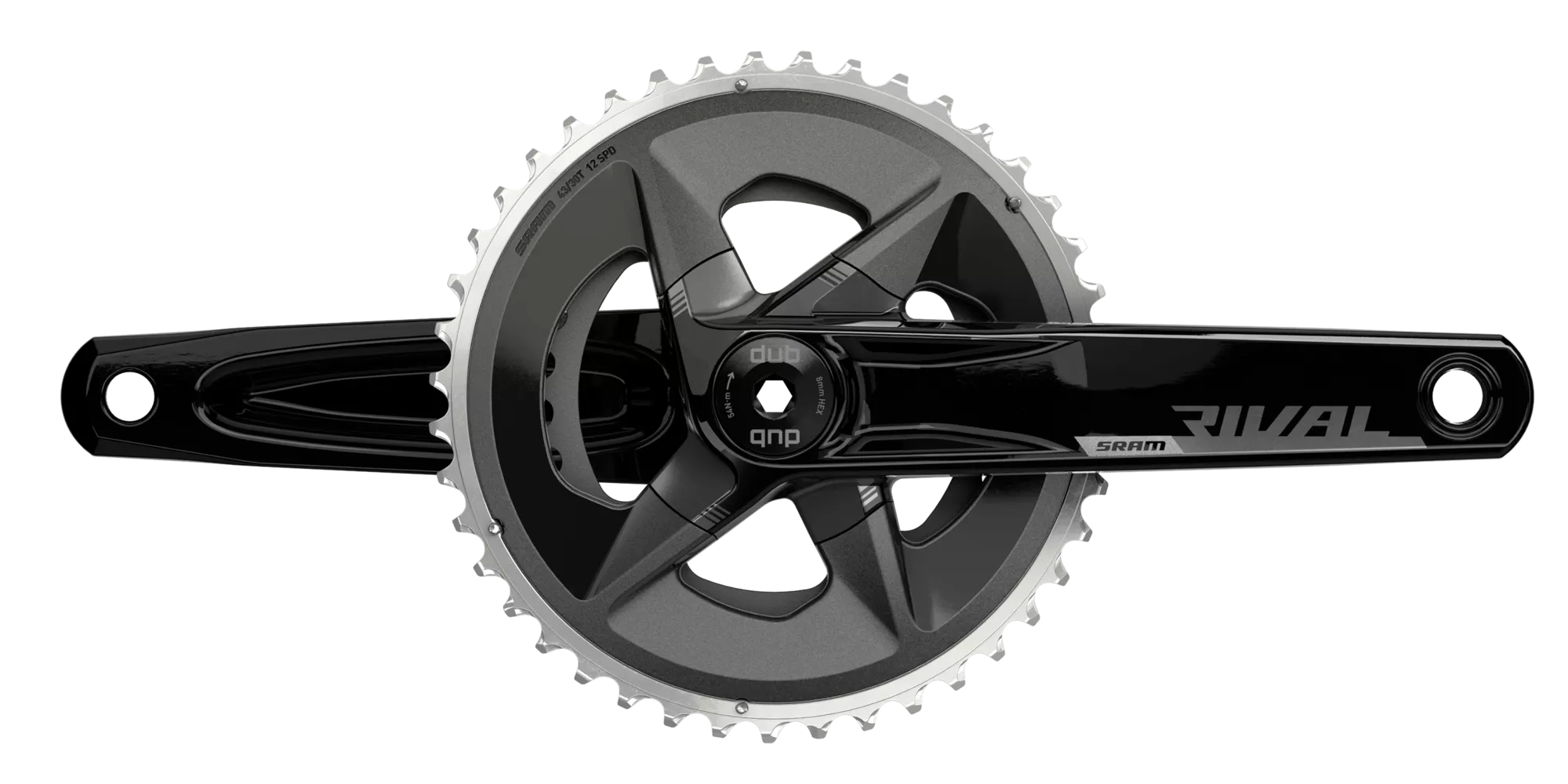 SRAM Rival AXS D1 Wide 1x Dub Crankset