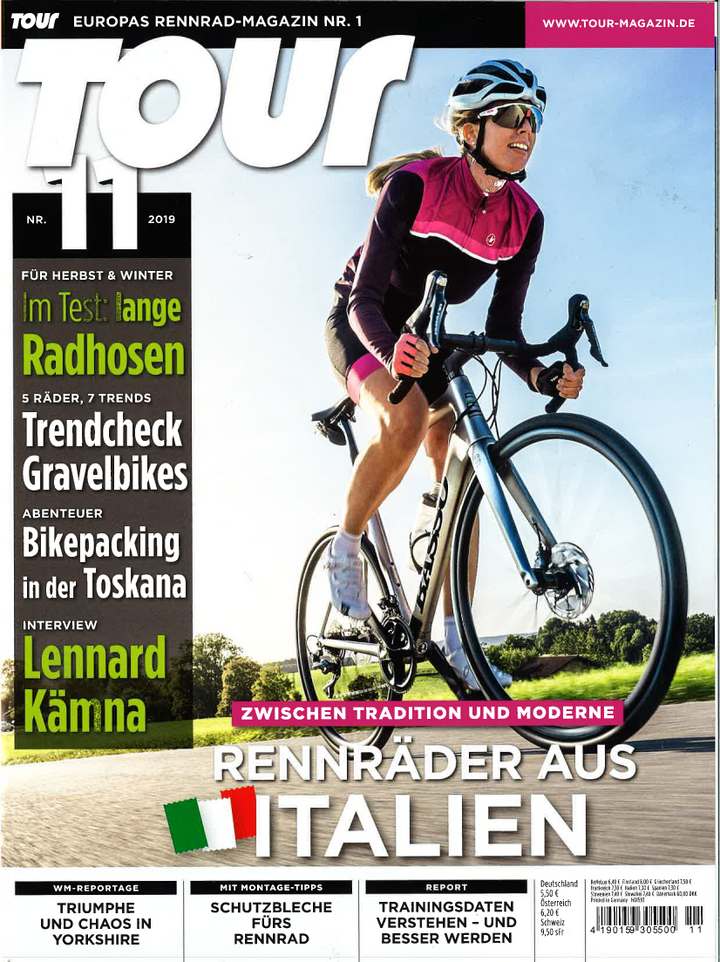 EXEPT Allroad article - Italian Pro Team Bike Vs. Italian Handbuilt // TOUR 11.19