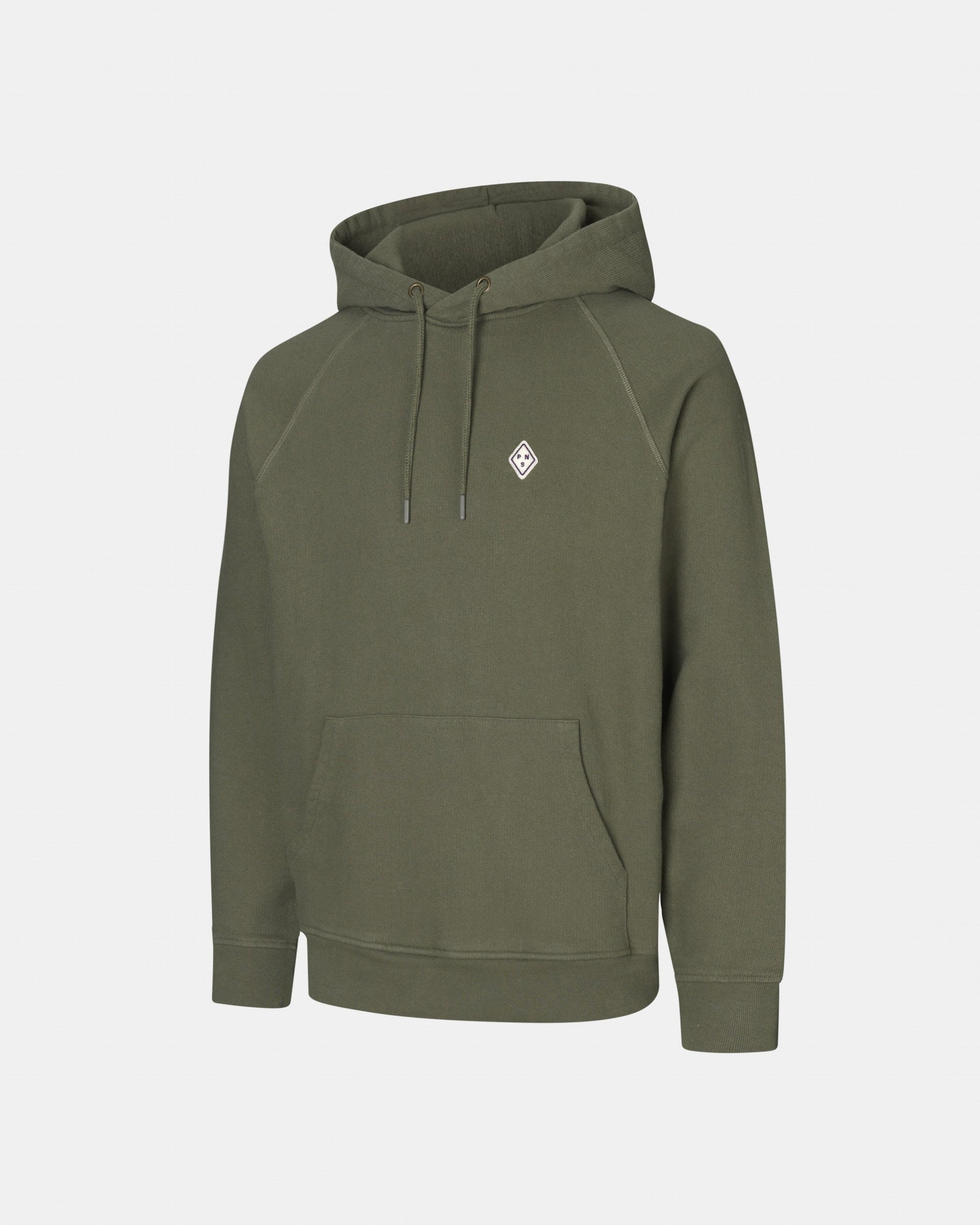 PAS NORMAL STUDIOS Off-Race Patch Hoodie - Dusty Olive