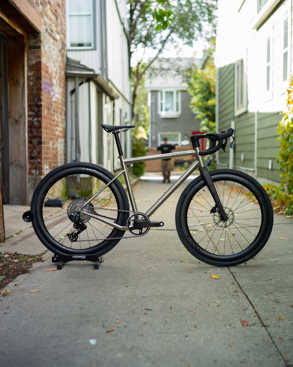 Blackheart Gravel Ti – SRAM Rival XPLR E1 / Parcours FKT