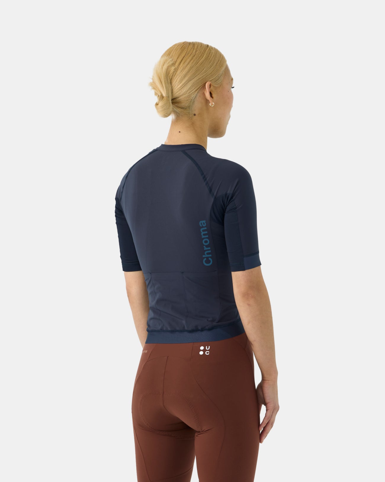 Universal Colours Women's Chroma Short Sleeve Jersey - Midnight Blue