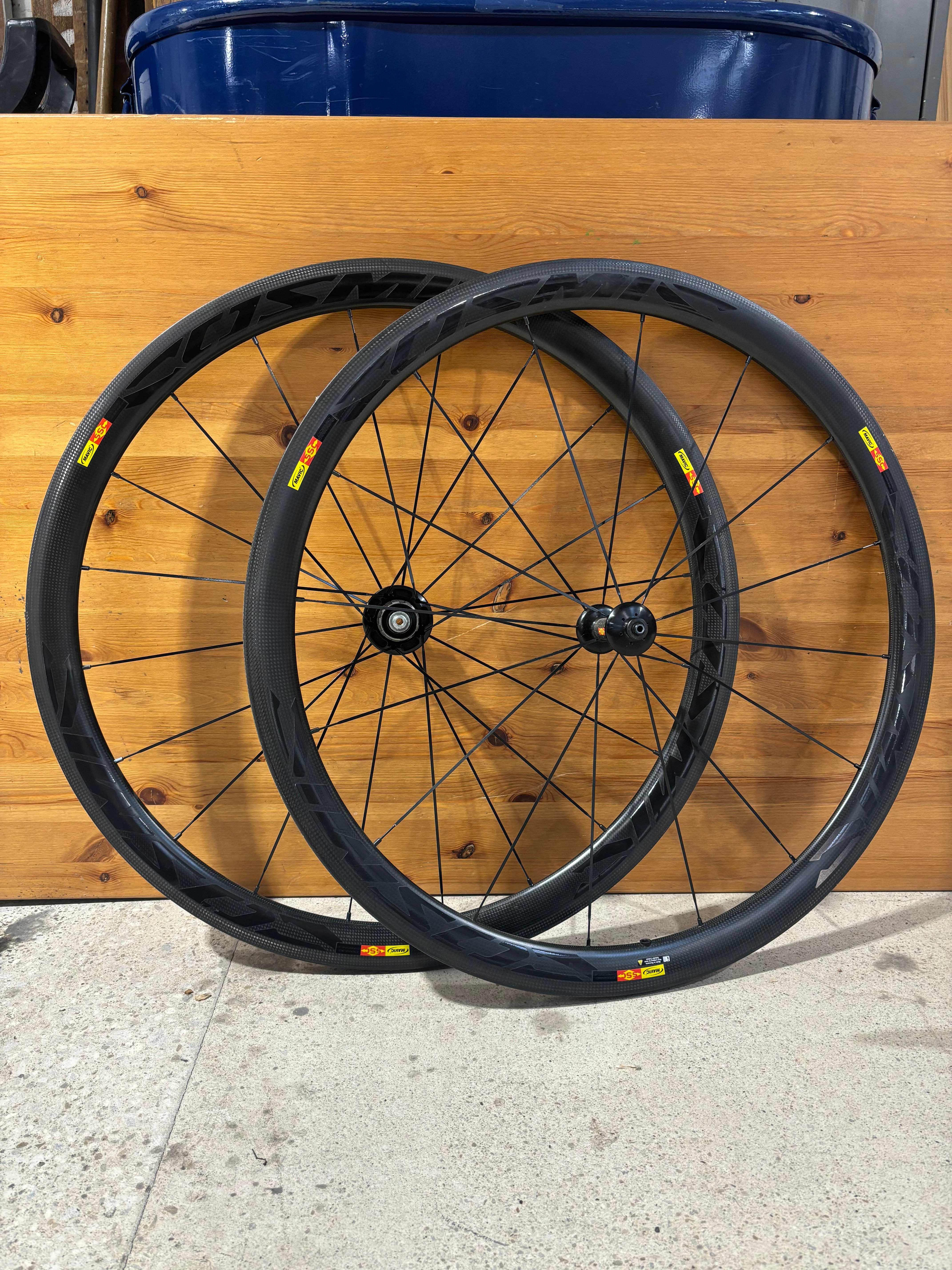 Mavic Pro Carbon SL T Tubular Rim Brake Wheels DEMO Blacksmith Cycle