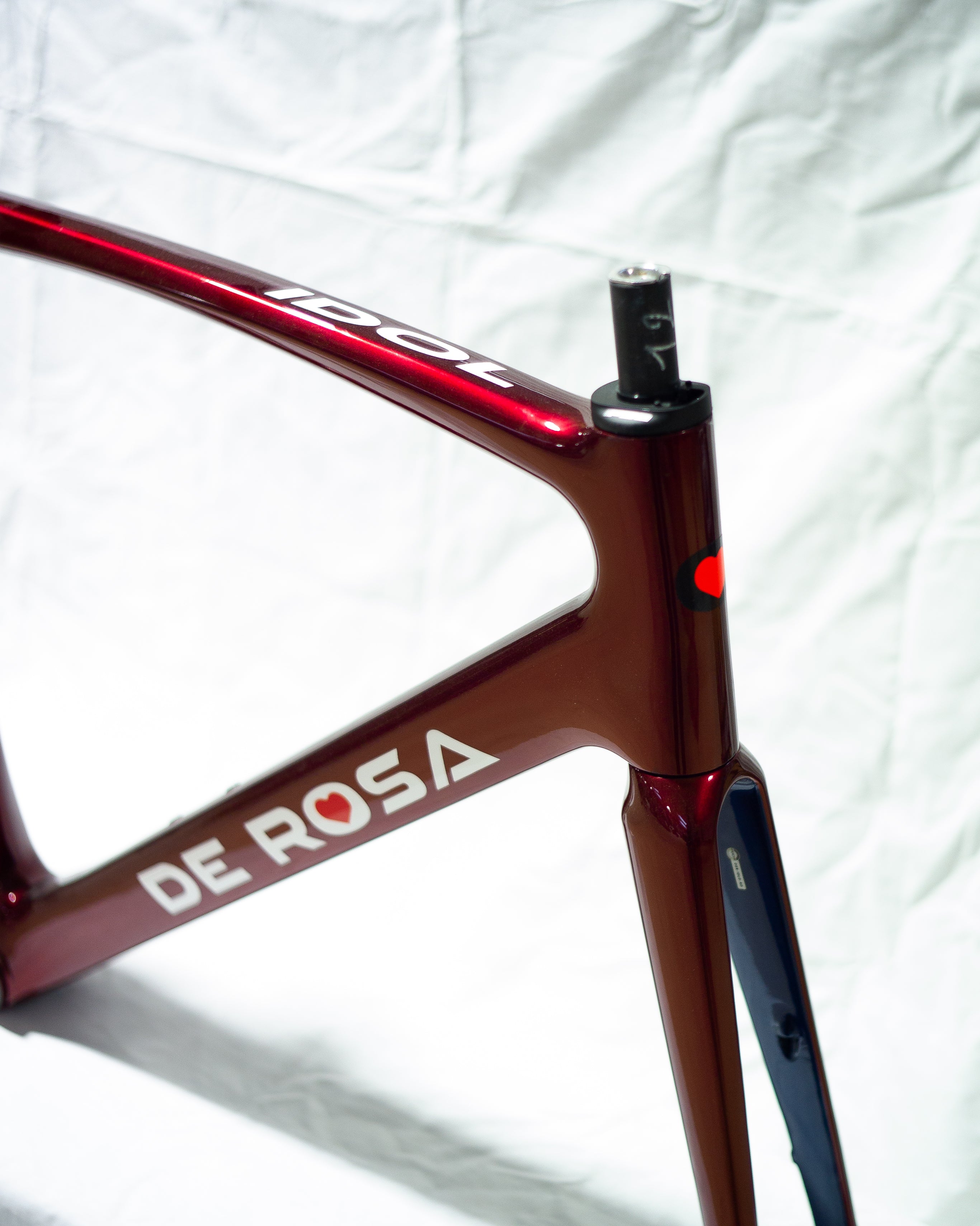 De Rosa Idol - Burgundy - Size 53 (57 TT) Frameset – Blacksmith Cycle