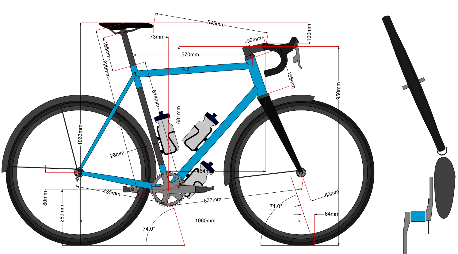 Scarab Cycles Paramo Integrated