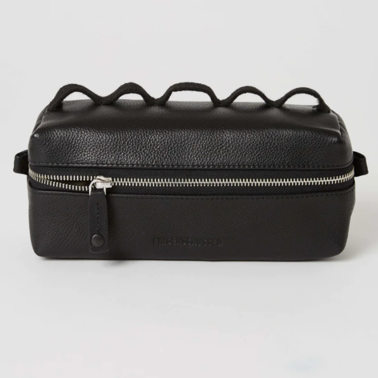 FINGERSCROSSED #Leather Handlebar Bag