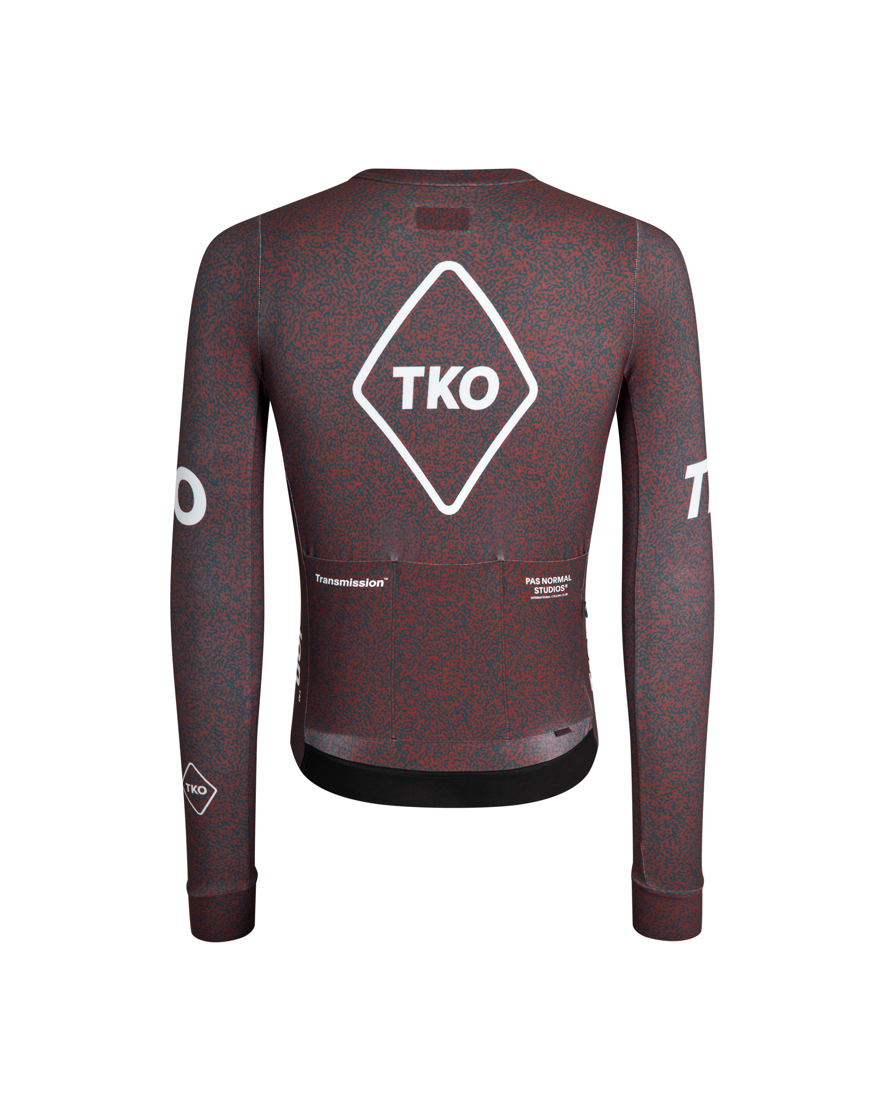 PAS NORMAL STUDIOS T.K.O. Mechanism Long Sleeve Jersey - Mahogany Transmission