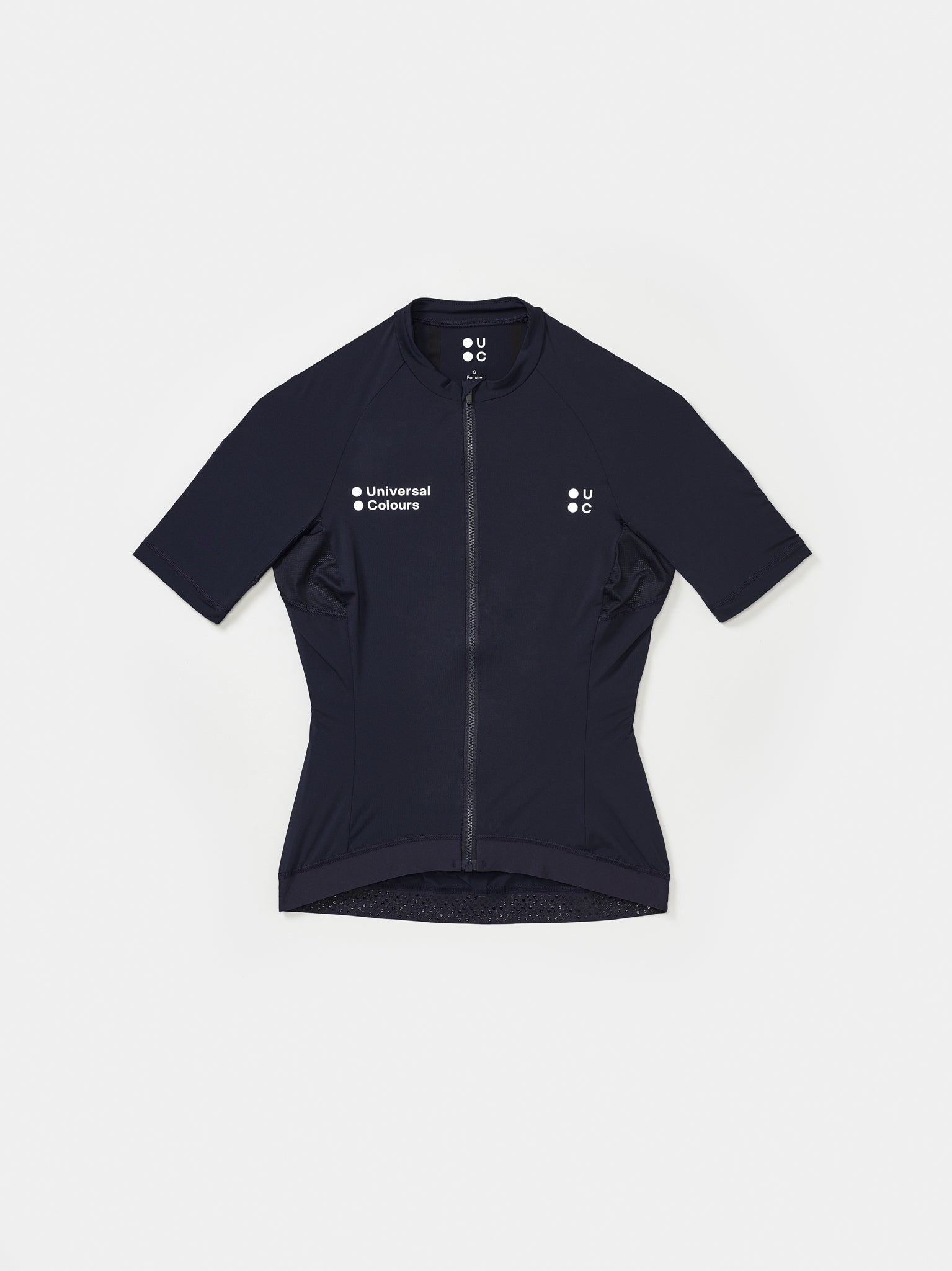 Universal Colours Women's Mono Short Sleeve Jersey - Navy Blue
