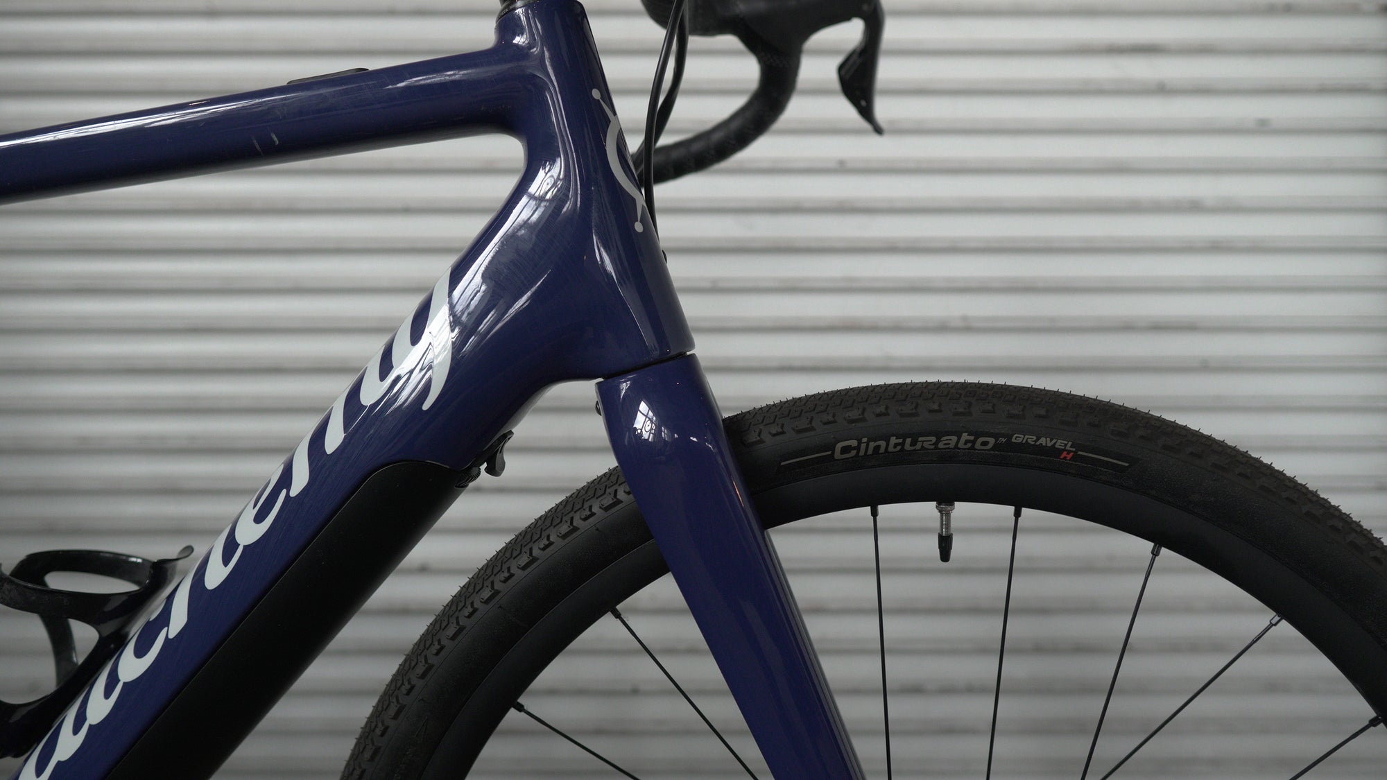 ALCHEMY E-Ronin Gravel Bike - Blue Maple Leaf