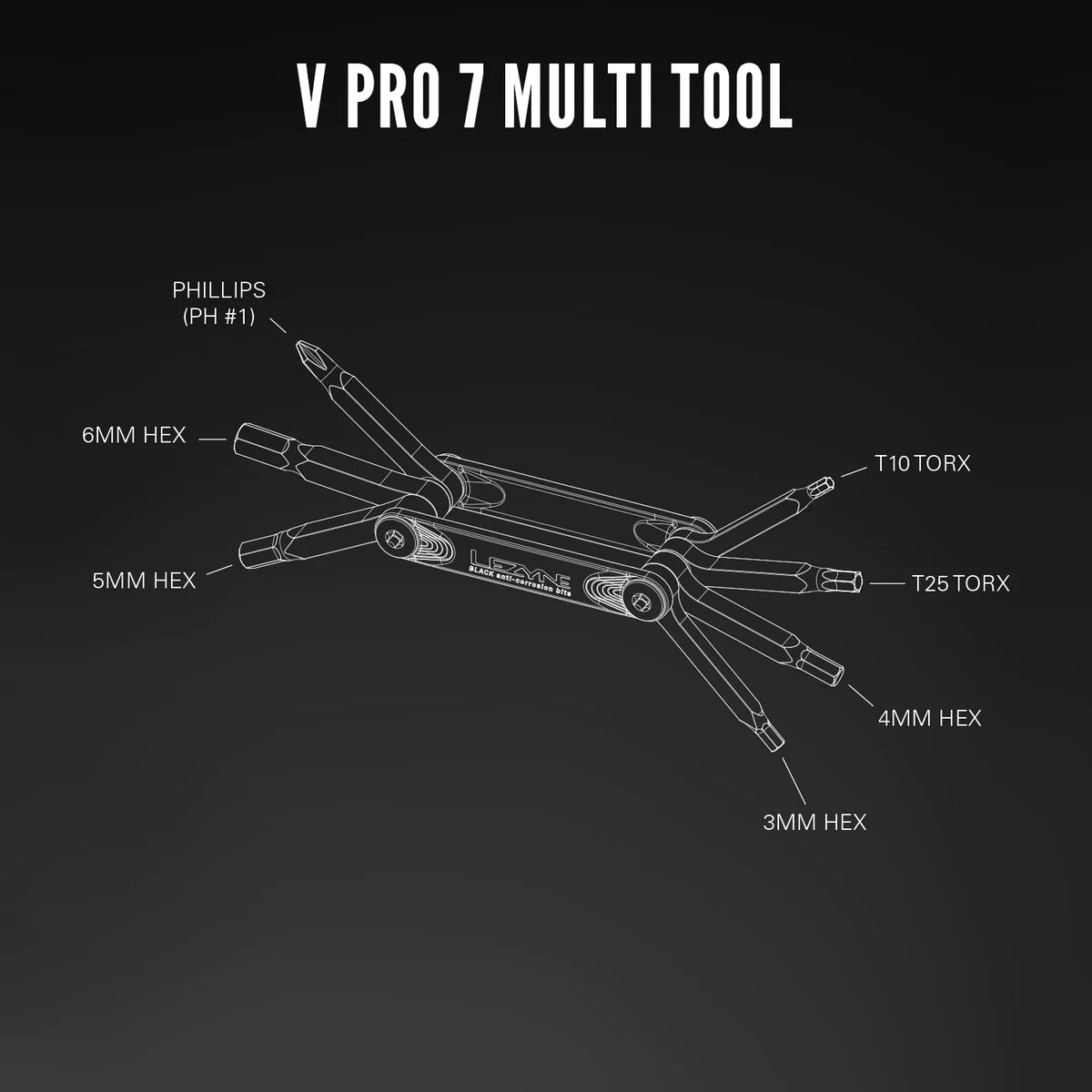 LEZYNE V Pro 7 Multi-Tool