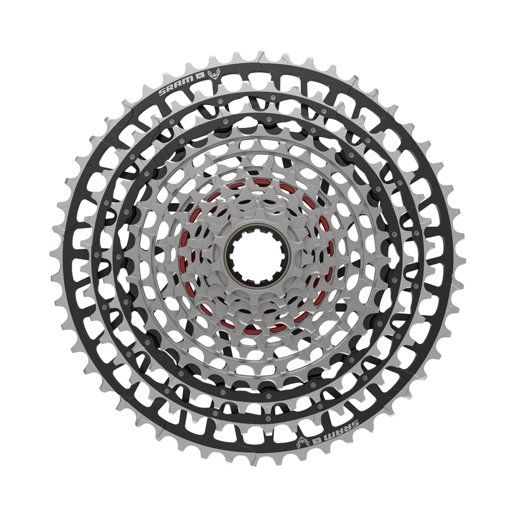 SRAM XX Eagle SL Transmission Cassette - Silver/Black