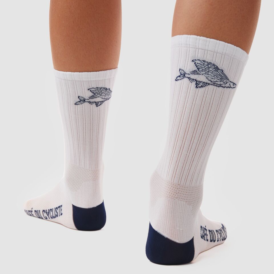 CAFE DU CYCLISTE Flying Fish Socks