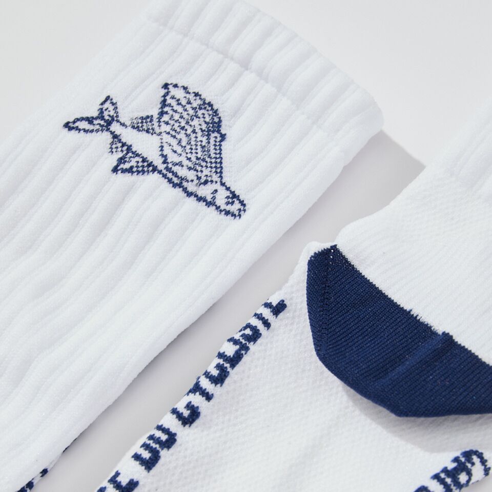 CAFE DU CYCLISTE Flying Fish Socks