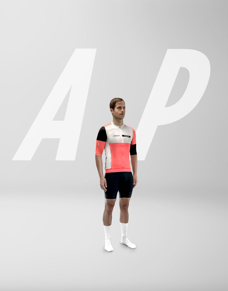 SUPLEST x MAAP Jersey - White/Coral