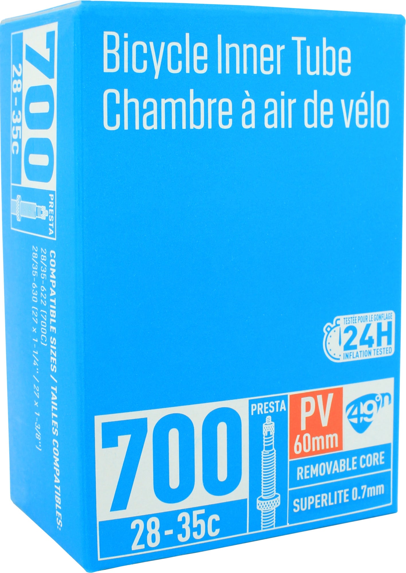 49N Superlight Innertube Presta Valve