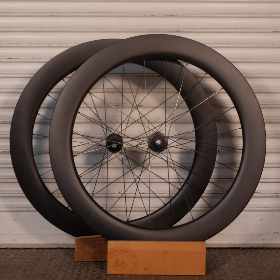BLACKSMITH CYCLE Anvil Custom 60mm Tubeless Disc Wheelset