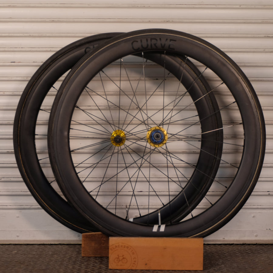 CURVE 50mm Carbon Rim Brake Tubular Wheelset -DEMO-