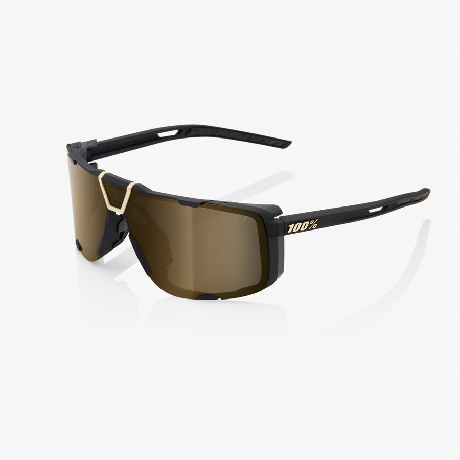 100% Eastcraft Sunglasses- Soft Gold Mirror