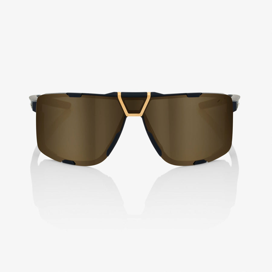 100% Eastcraft Sunglasses- Soft Gold Mirror