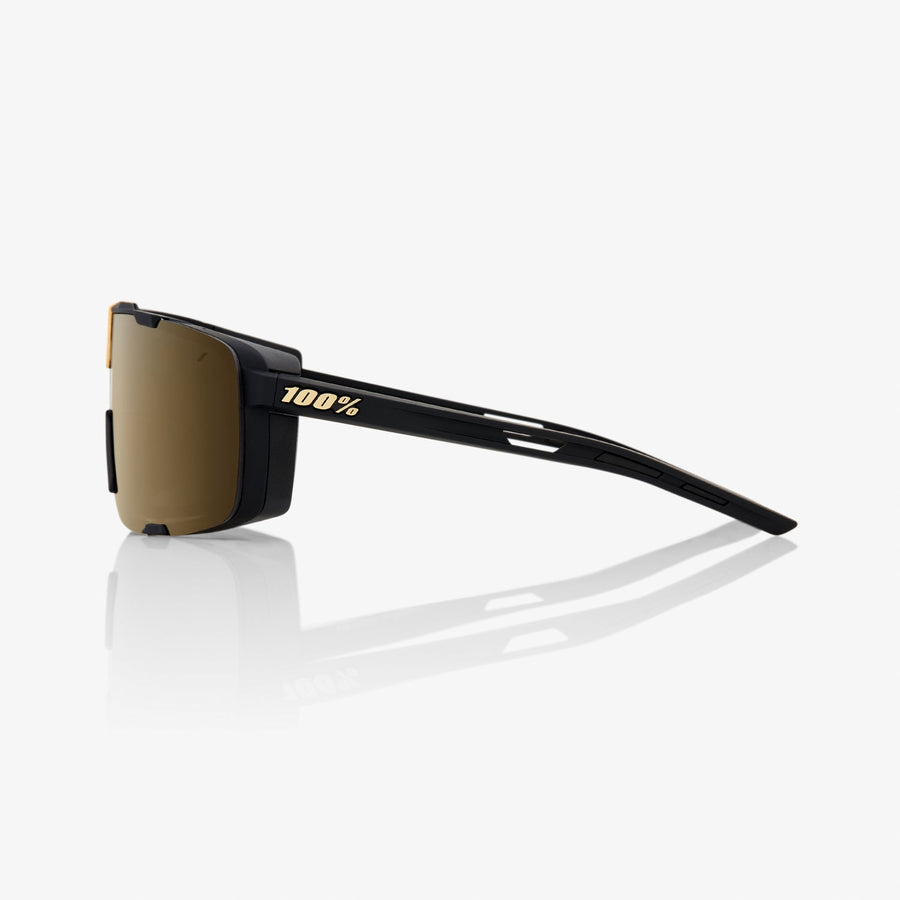 100% Eastcraft Sunglasses- Soft Gold Mirror