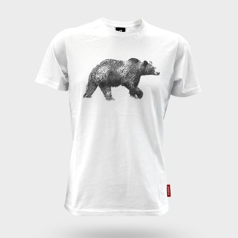 SUPLEST Bear T-Shirt - White